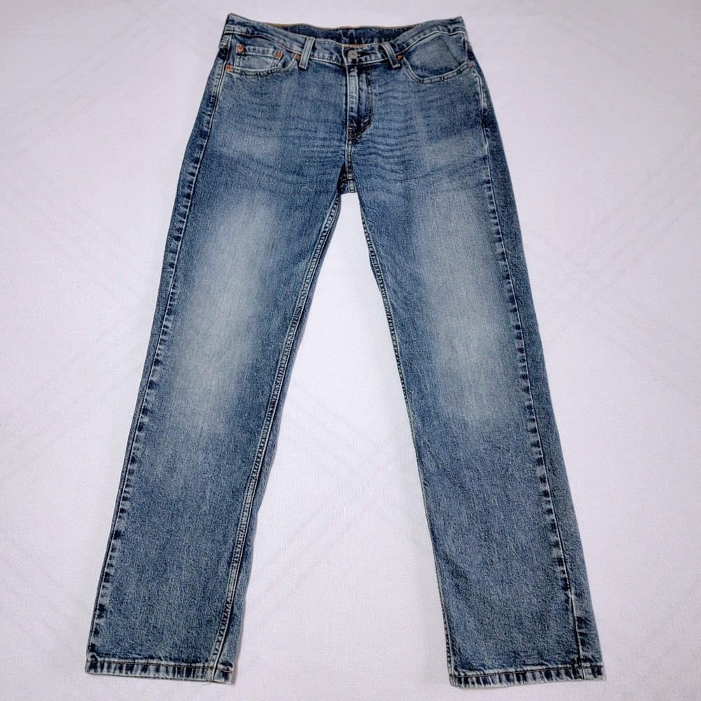 Levi's 514 Straight Fit Blue Jeans Men W30 L30 Casual Gorpcore Streetwear Y2K